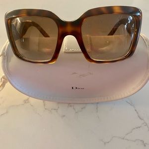 Dior sunglasses with original case